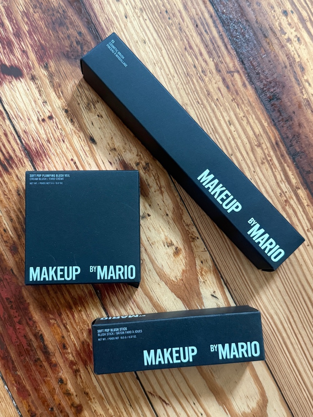 Makeup By Mario Black Cosmetic Trio - New